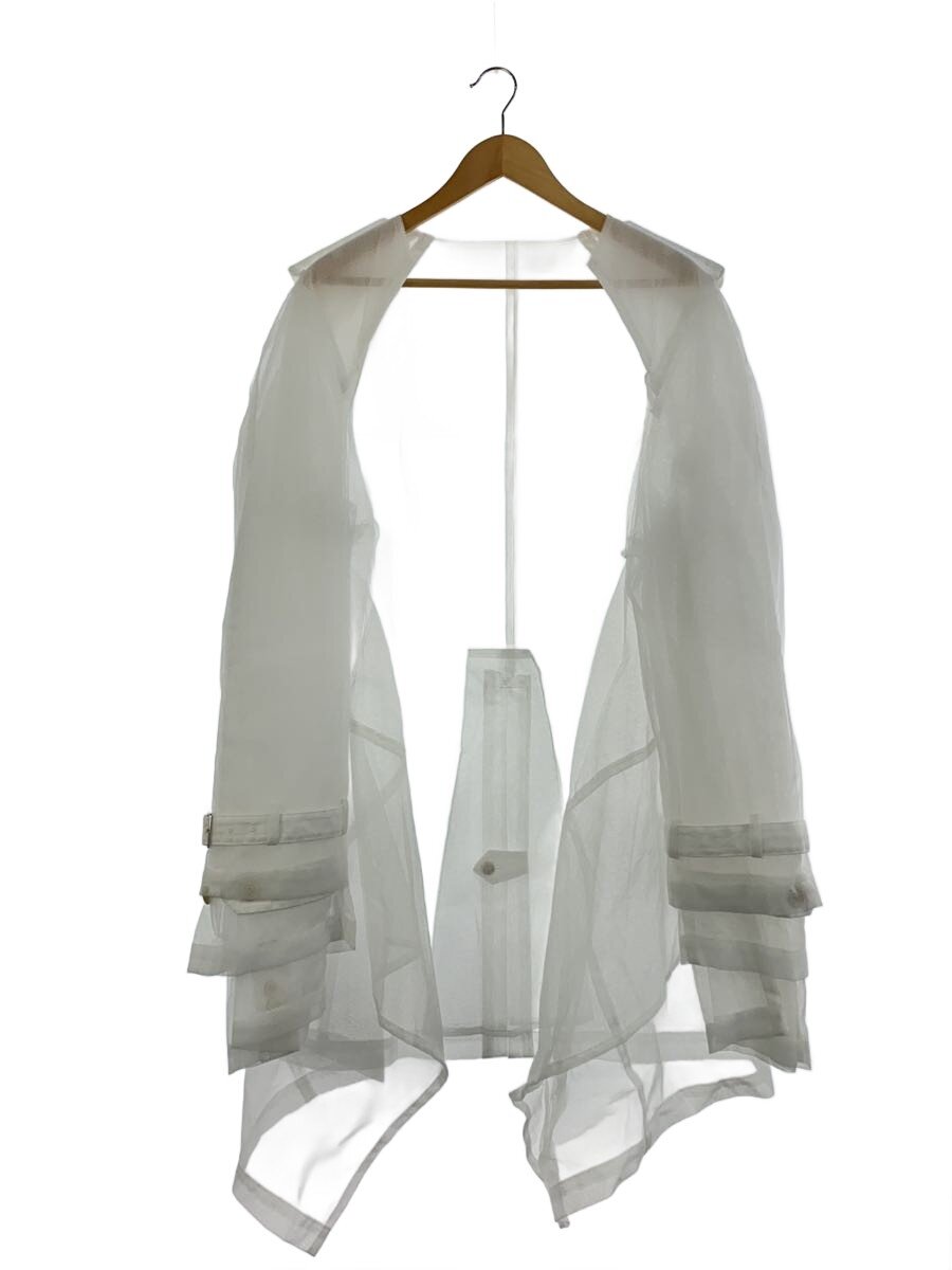 【中古】COMME des GARCONS HOMME PLUS◆25ss/スピード競技/上衣/M/ナイロン/WHT/PO-J059【メンズウェア】