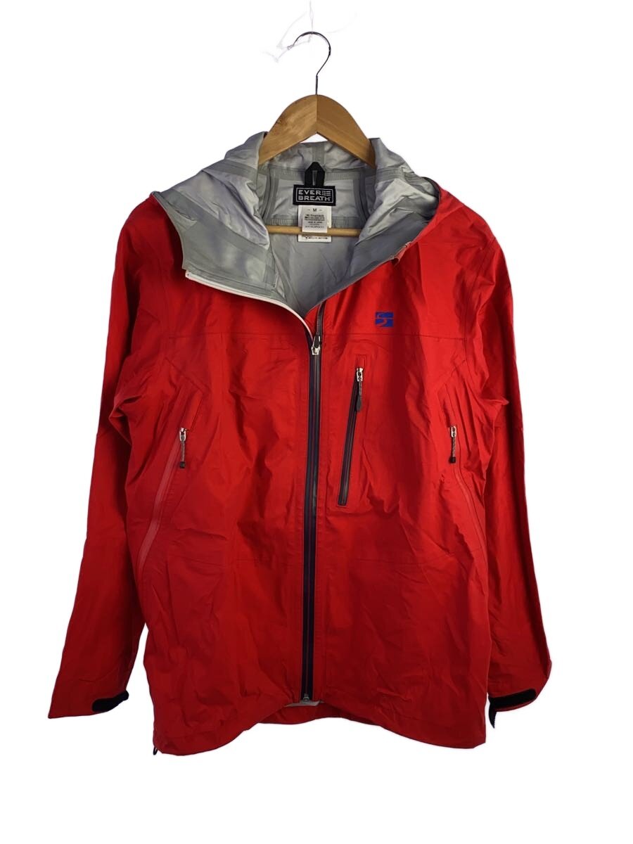 【中古】finetrack◆マウンテンパーカ/M/ナイロン/RED/18122602【メンズウェア】|2nd STREET 店