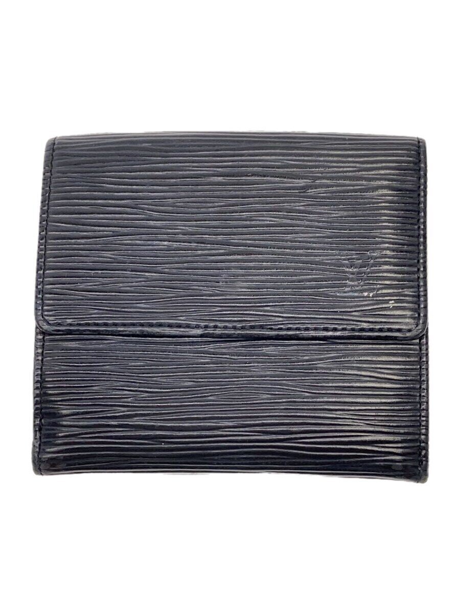 【中古】LOUIS VUITTON◆ポルト・モネ・ビエ・カルト・クレディ_エピ_BLK/レザー/BLK/無地/レディース【服飾雑貨他】 8,745円