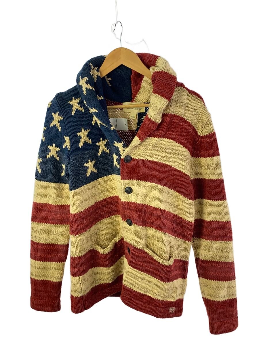 【中古】Denim \u0026 Supply Ralph Lauren◆ジレー(朦々たる)/S/綿織物/マルチ色つや【メンズウェア】