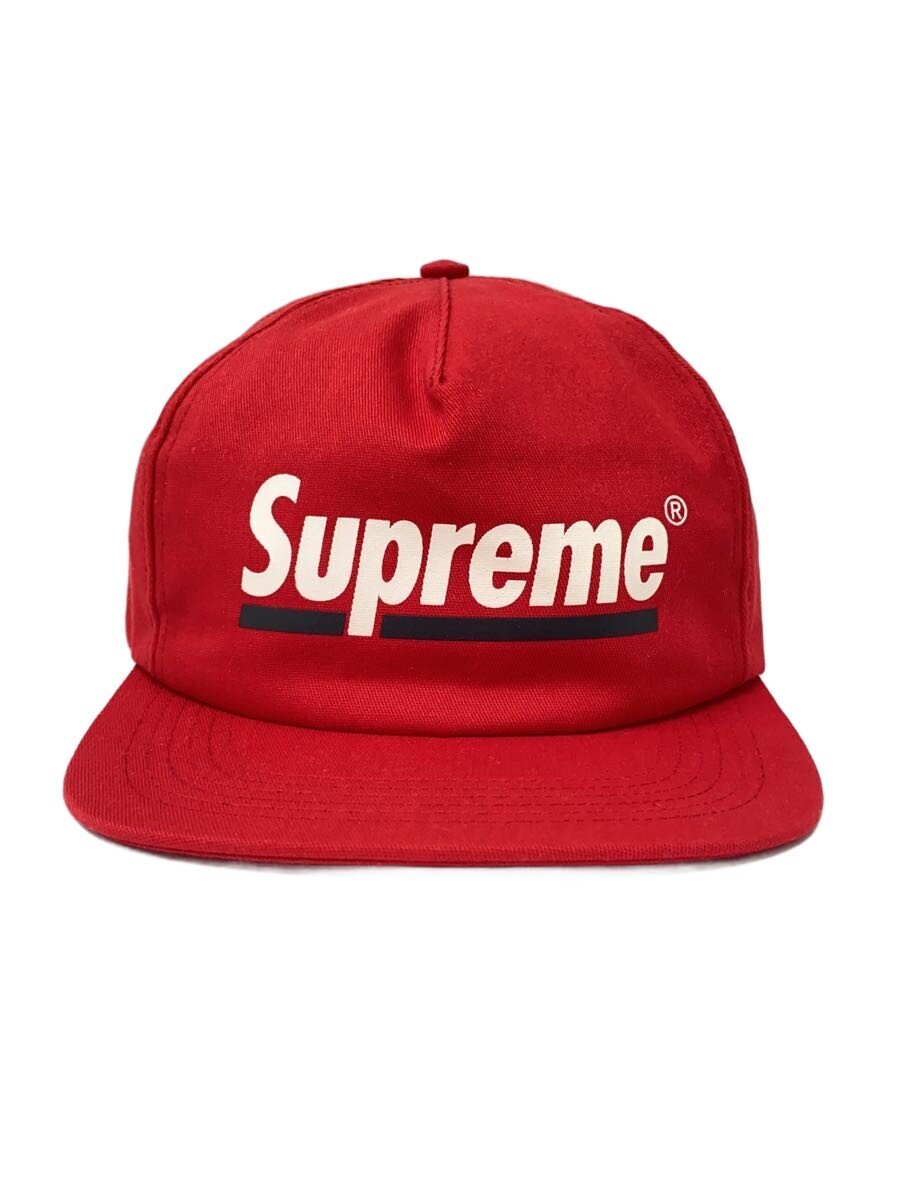 【中古】Supreme◆旗がしら/ポリエステル/RED/メンズ/アンダーライン【服飾雑貨他】