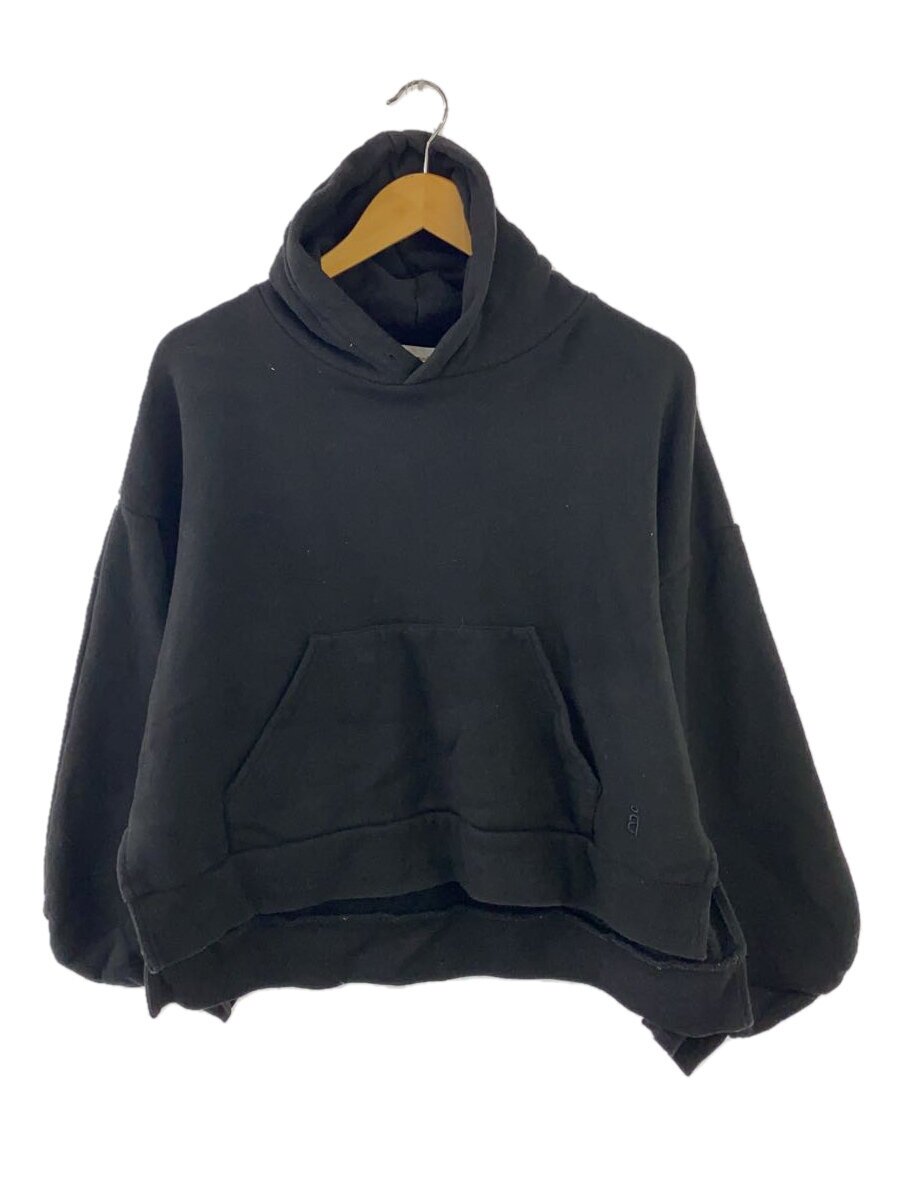 【中古】nagonstans◆パーカー/M/綿織物/BLK/無地/470GA880-1350【レディース御召しもの】