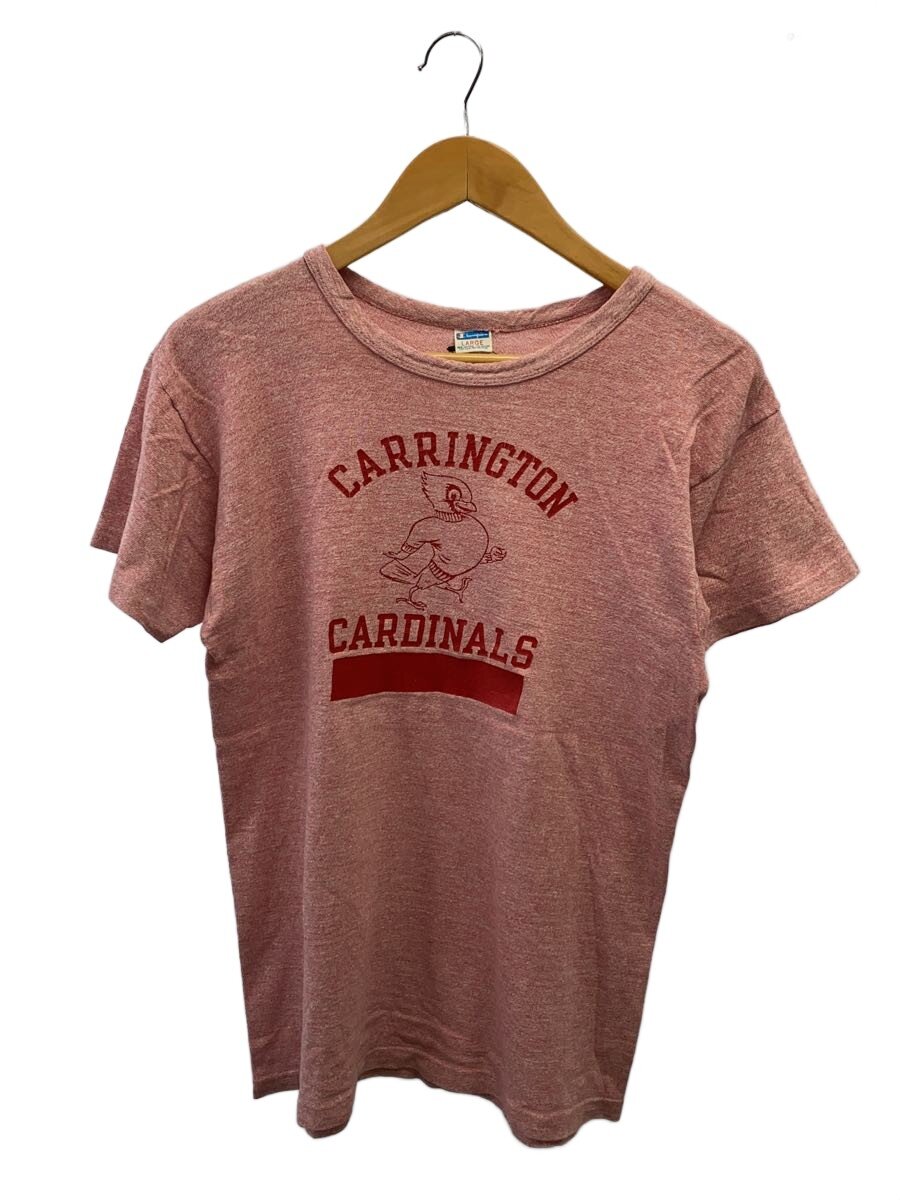 【中古】Champion◆プルオーバー/L/綿織物/赤いこと/Champion/はやりっ子/70s～80s/CARRINGTON//【メンズウェア】