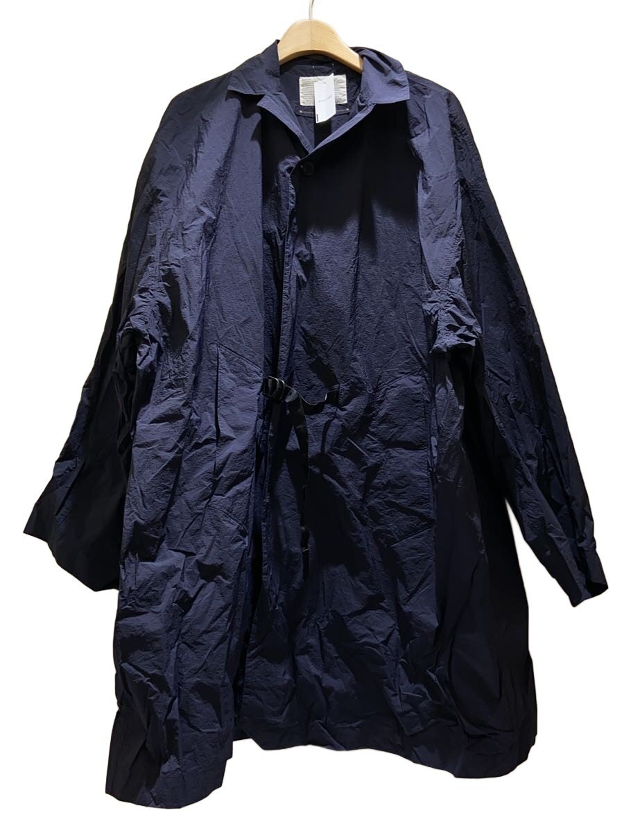 【中古】kolor◆25ss/C Coat/厚地の外套/2/ナイロン/NVY/25SCM-C03103【メンズウェア】