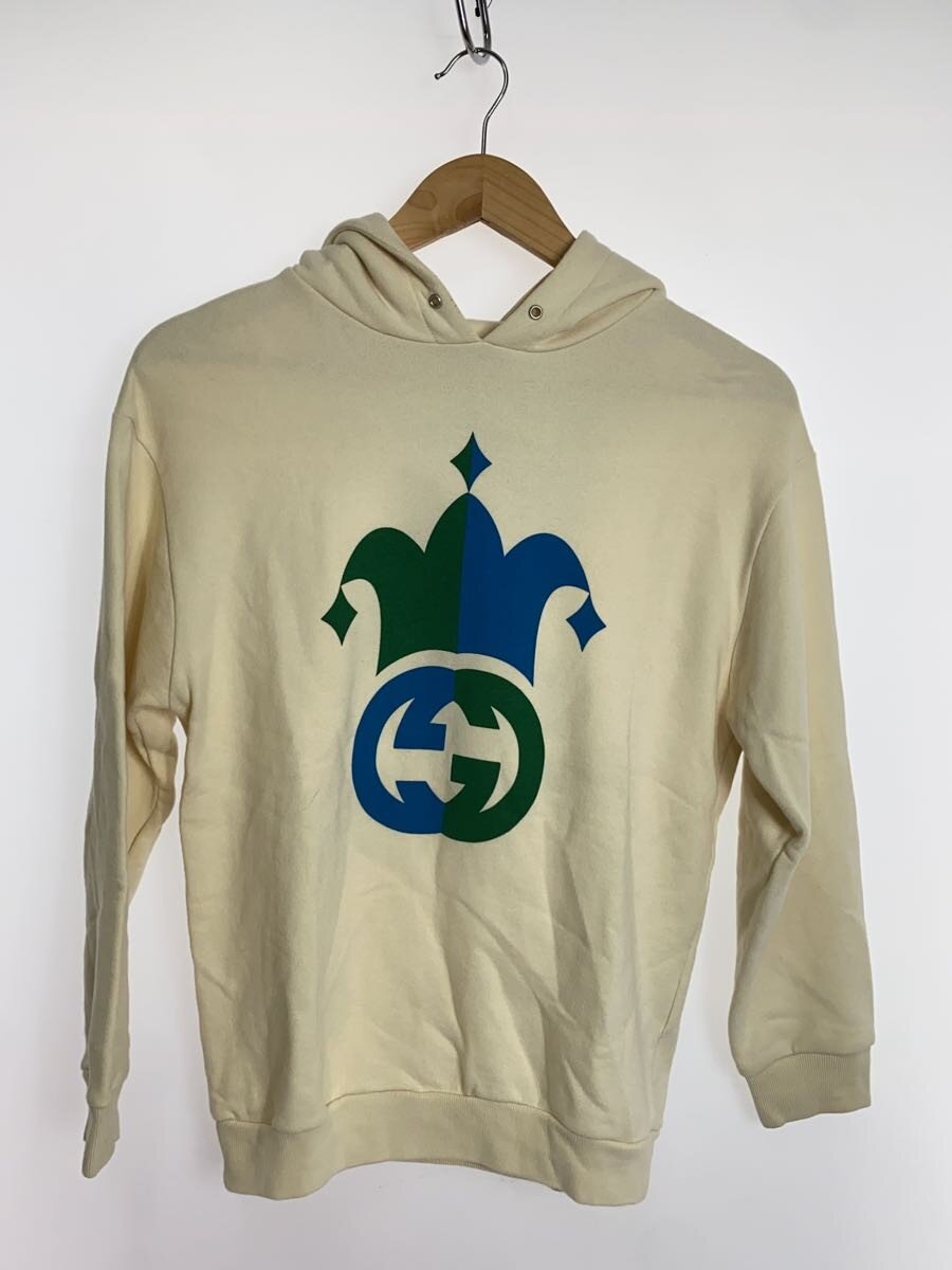 【中古】GUCCI◆パーカー/10/綿織物/IVO/刷り上げる/702781 XJETS【レディースお召しもの】