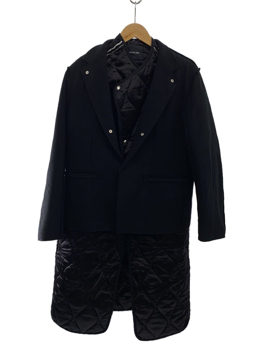 【中古】ALMOSTBLACK◆コート/1/ウール/BLK/22aw-c004【メンズウェア】｜2ｎｄ STREET 店