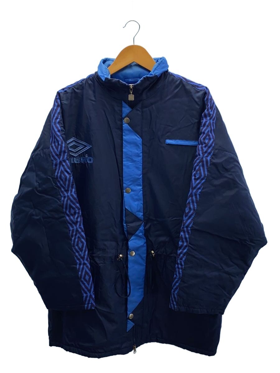 【中古】UMBRO◆90s/裏ボアベンチコート/L/ナイロン/ネイビー/紺/フットボールコート【メンズウェア】｜2ｎｄ STREET 店