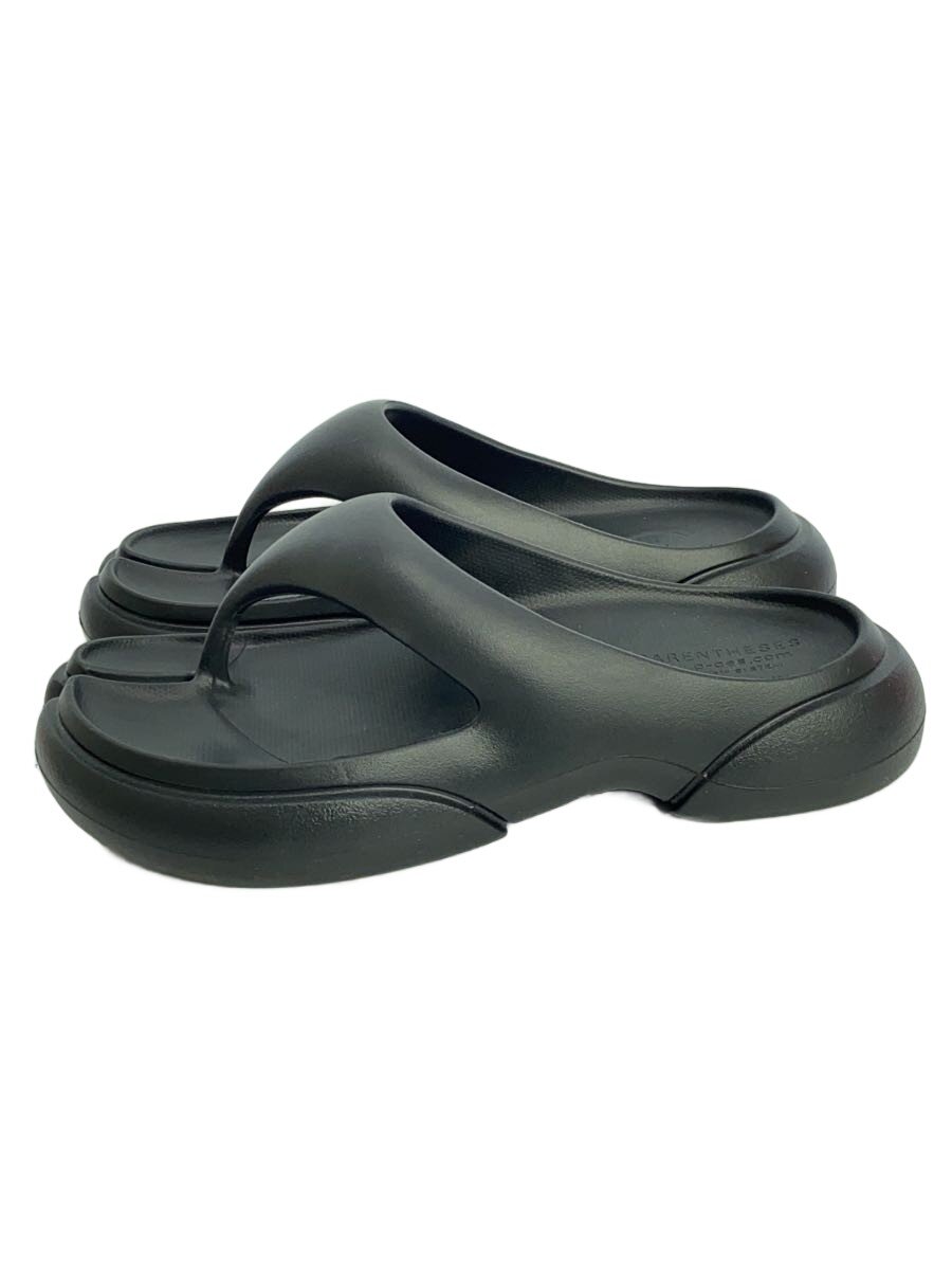 【中古】サンダル/25糎/BLK【シューズ】