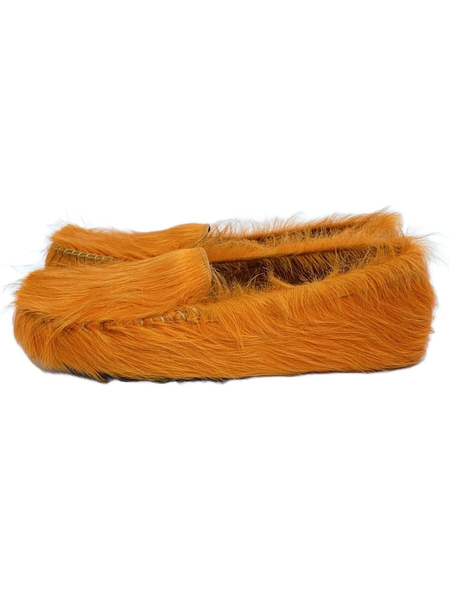【中古】MARNI◆置き目毛革/40/ORN【シューズ】