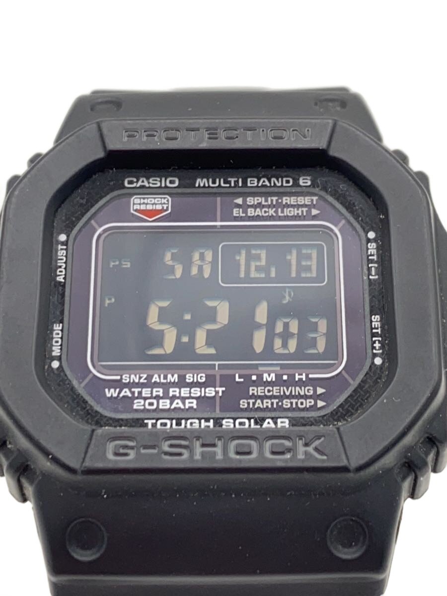 【中古】CASIO◆石英ウォッチ・G-SHOCK/デジタル/BLK【服飾雑貨他】
