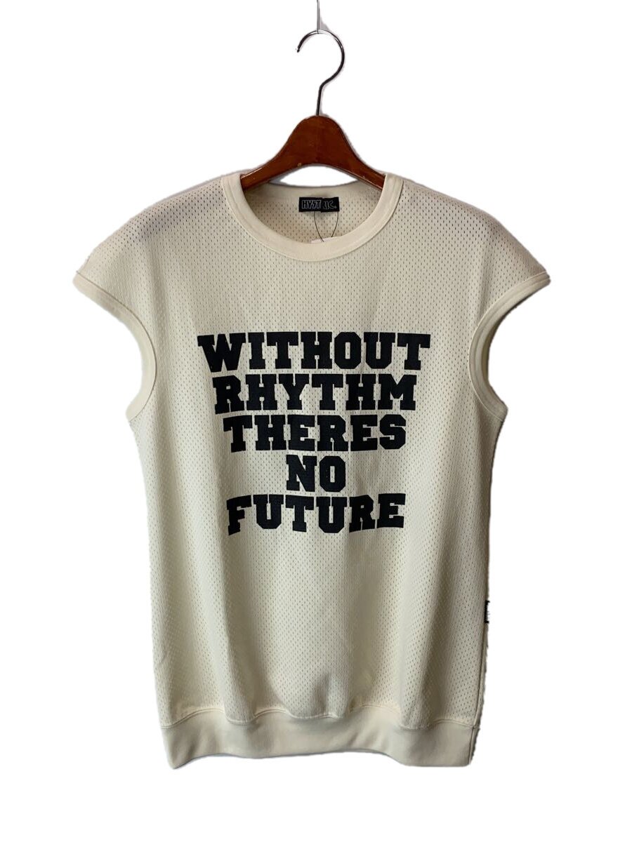 【中古】HYSTERIC◆ノースリーブカットソー/FREE/ポリエステル/WHT/無地/2CT-7100//【レディース御召しもの】