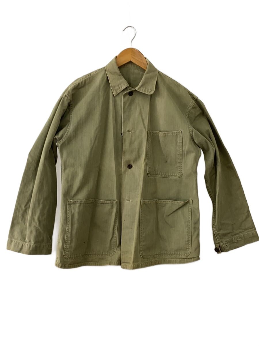 【中古】MILITARY◆40s/U.S.M.C/長袖シャツ/--/コットン/KHK/ヘリンボーン【メンズウェア】|2nd STREET 店