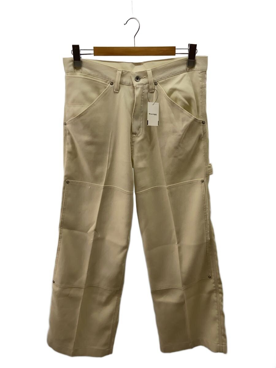 【中古】DAIRIKU◆23AW/Painter Pressed Pants/29/ポリエステル/IVO/シミ汚れた状態有【メンズウェア】
