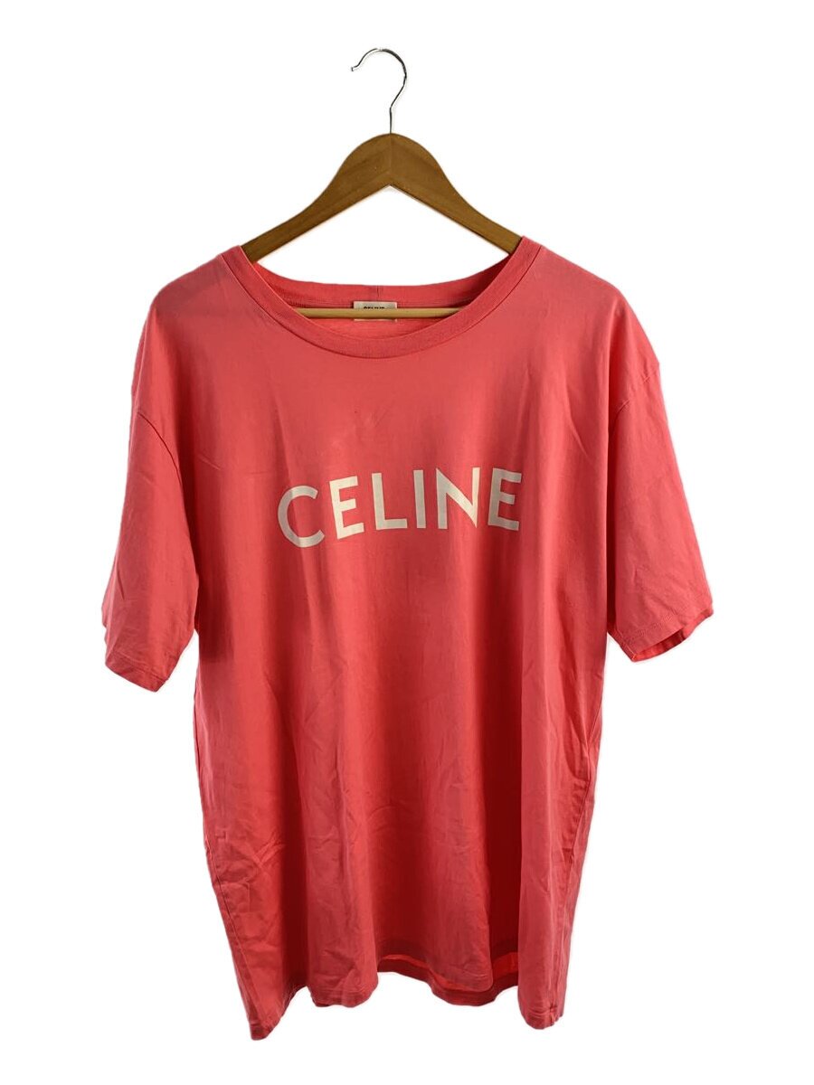 【中古】CELINE◆プルオーバー/XL/綿織物/PNK【メンズウェア】