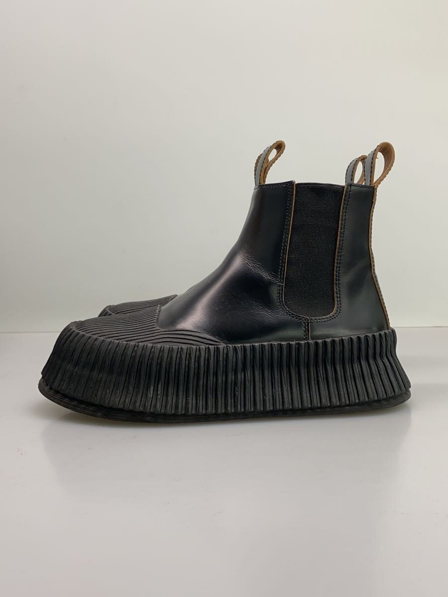 【中古】JIL SANDER◆サイドゴアブーツ/35/BLK【シューズ】