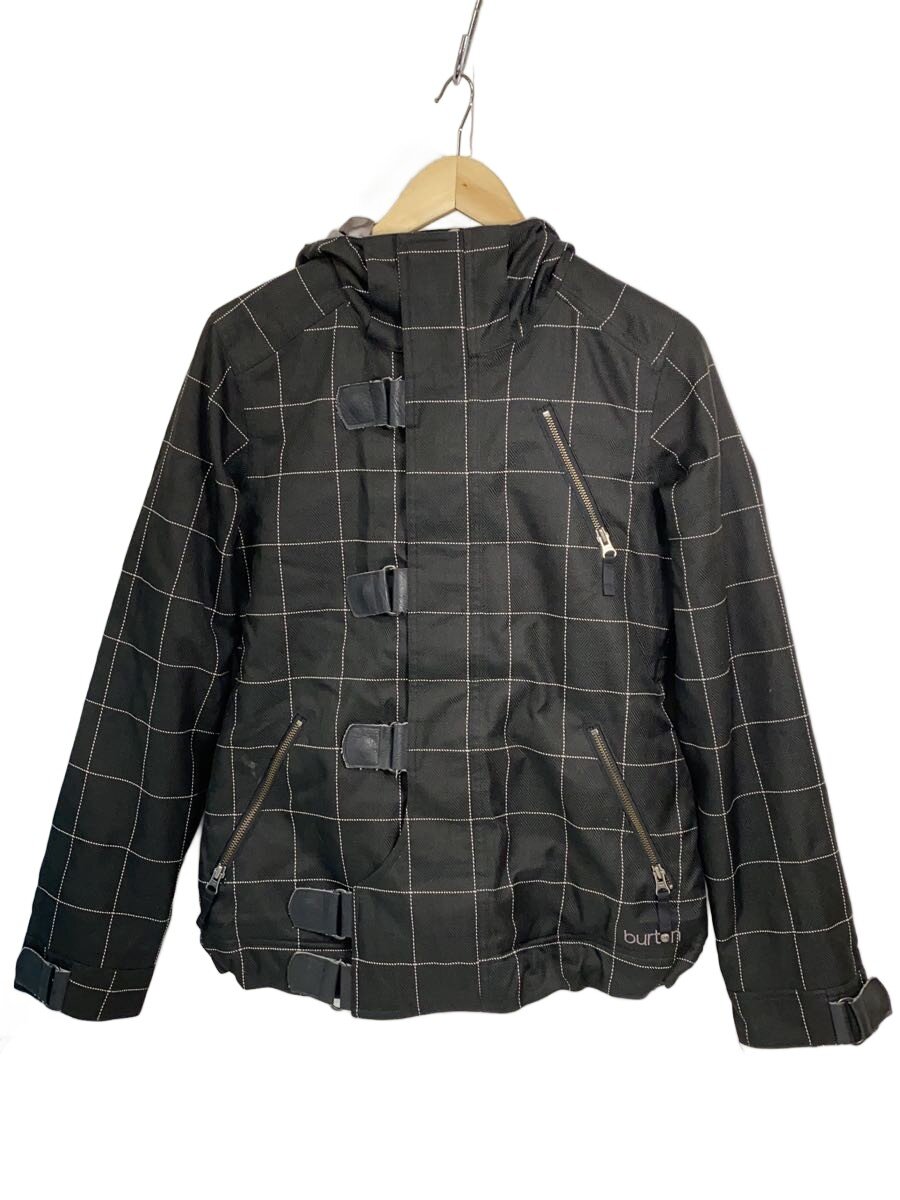 【中古】BURTON◆ウェアー/M/BLK/上衣のみ//【運動競技】