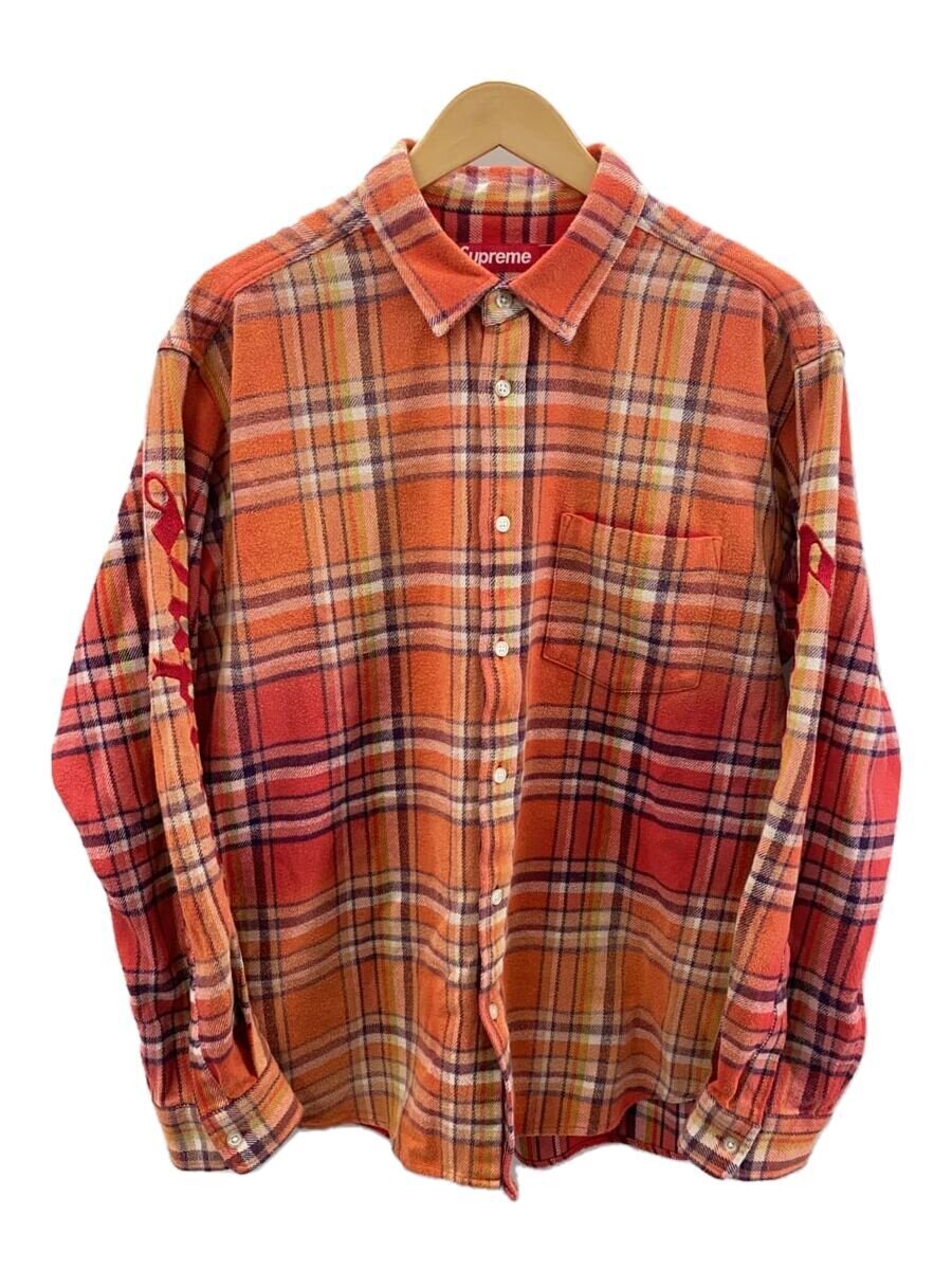 【中古】Supreme◆シュプリーム/Old English Plaid Flannel Shirt/M/コットン/ORN/チェック//【メンズウェア】｜2ｎｄ STREET 店