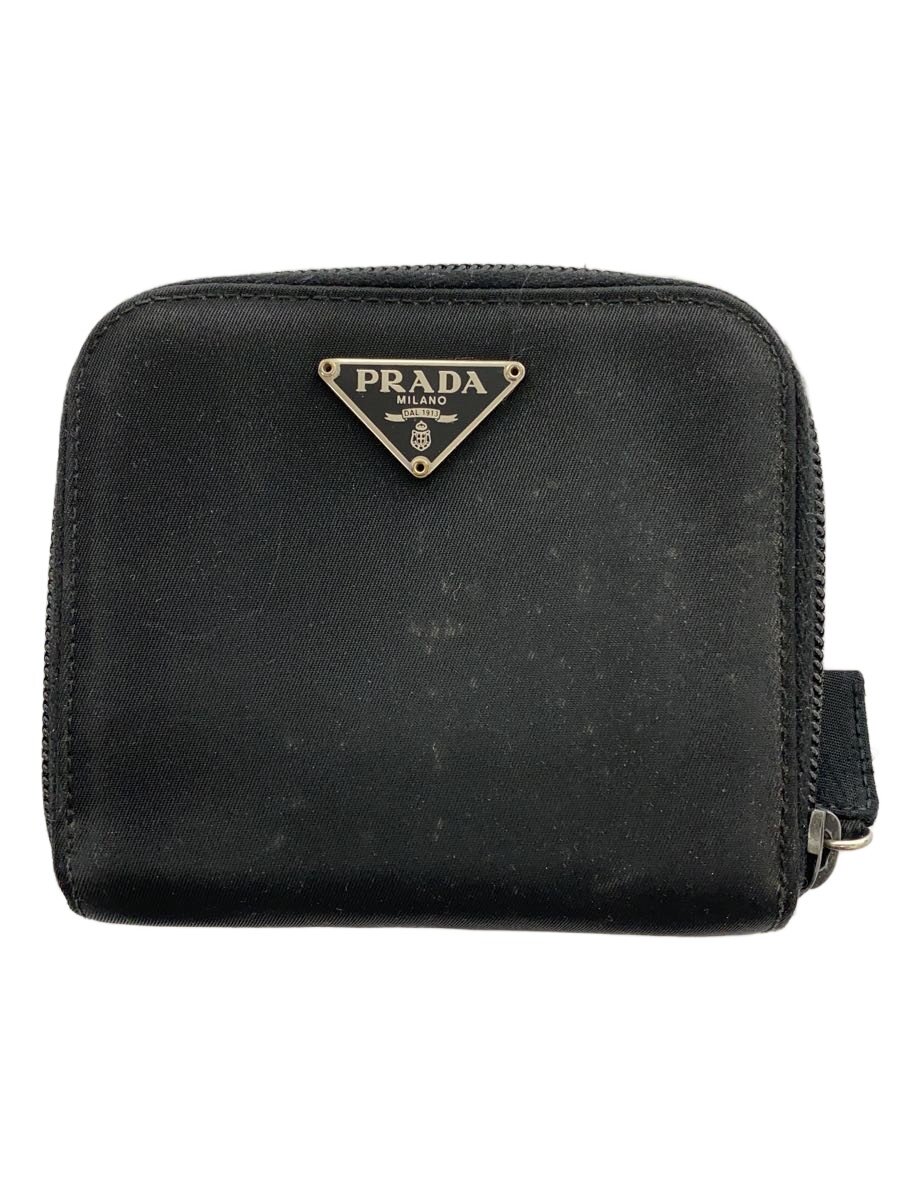 【中古】PRADA◆2つ折り財布/ナイロン/BLK/レディース【服飾雑貨他】｜2ｎｄ STREET 店