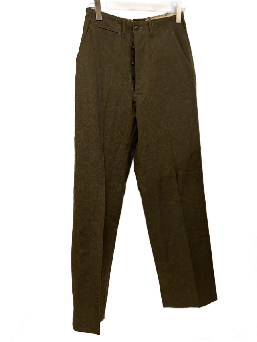 【中古】US.ARMY◆下つ方/--/羊毛/KHK/無地/MIL-T-11100(QMC)【メンズウェア】