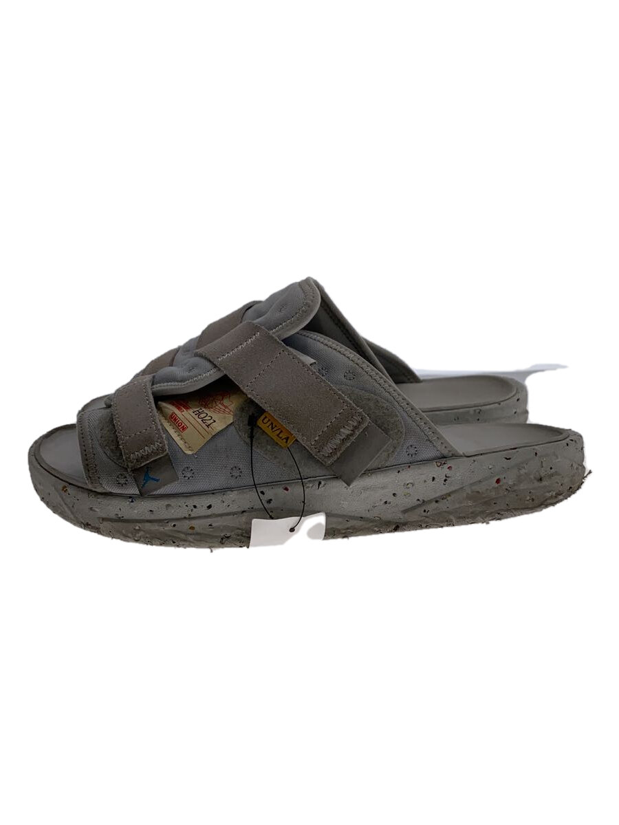 【中古】NIKE◆JORDAN CRATER SLIDE SP_ジョーダン 噴火口横すべり SP/29糎/GRY//【シューズ】