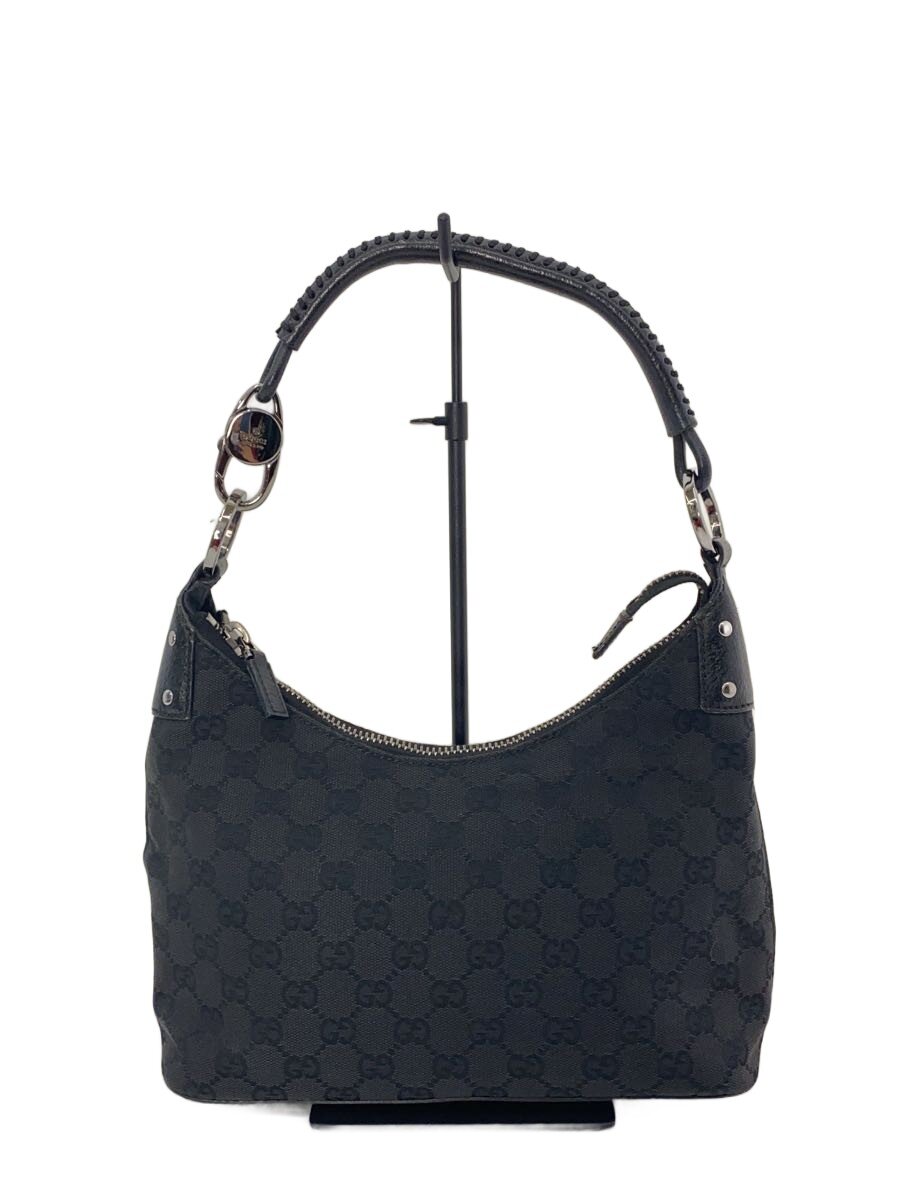 【中古】GUCCI◆ハンドバック/--/BLK/総柄/115002【御徒面子】