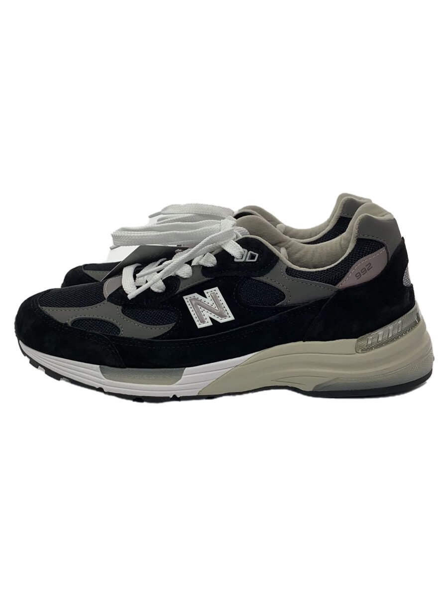 【中古】NEW BALANCE◆U992/黒いこと/26.5糎/BLK【シューズ】
