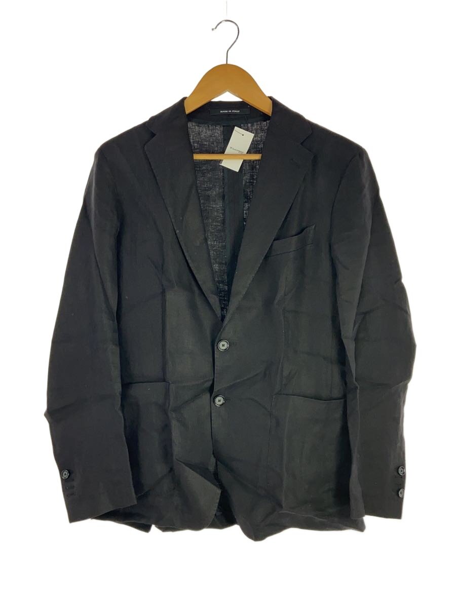 【中古】TAGLIATORE◆テーラードジャケット/リネン/BLK【メンズウェア】|2nd STREET 店