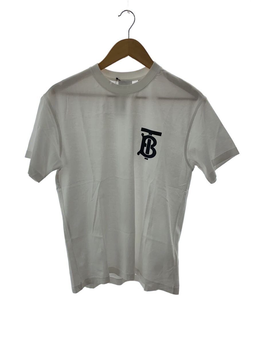 【中古】BURBERRY◆ティーシャツ/XXS/綿織物/WHT/8017473//【レディース御召しもの】