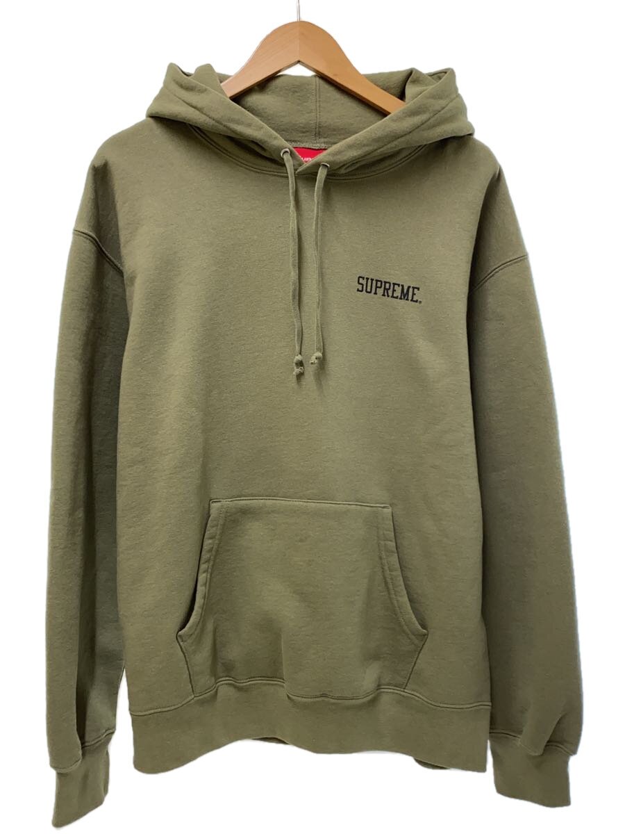 【中古】Supreme◆24FW/Anarchy Hooded Sweatshirt/L/綿織物/カーキ緑であること【メンズウェア】