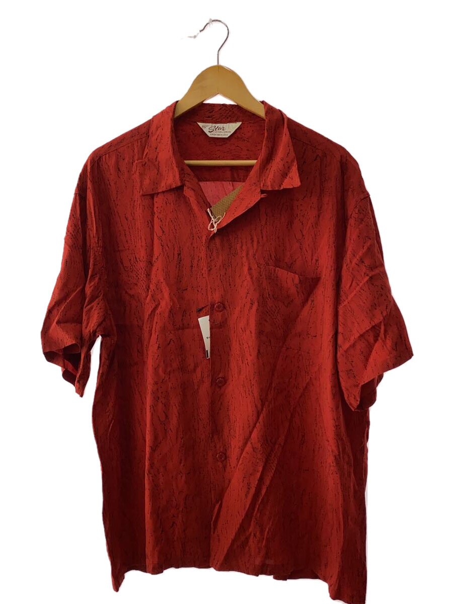 【中古】STAR OF HOLLYWOOD◆アロハシャツ/XXL/レーヨン/RED/総柄/SH39317//【メンズウェア】｜2ｎｄ STREET 店