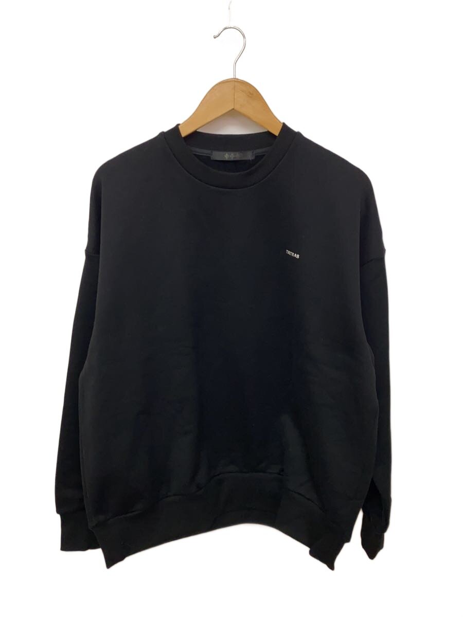 【中古】TATRAS◆汗水/2/綿織物/BLK/無地/mjxa0047063588【メンズウェア】