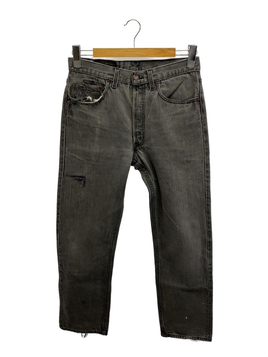 【中古】Levi’s◆501/USA製/後染め/31/デニム/GRY/ダメージ有【メンズウェア】|2nd STREET 店
