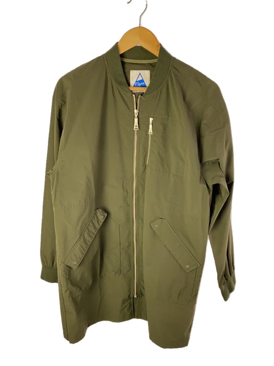 【中古】Cape Heights◆WOMENS LONG BOMBER ARLA II/S/ポリエステル/KHK【レディース御召しもの】