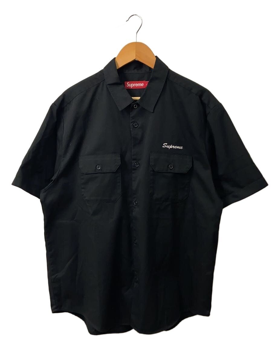 【中古】Supreme◆半袖シャツ/L/コットン/BLK/無地/ブラック/黒/シュプリーム【メンズウェア】|2nd STREET 店