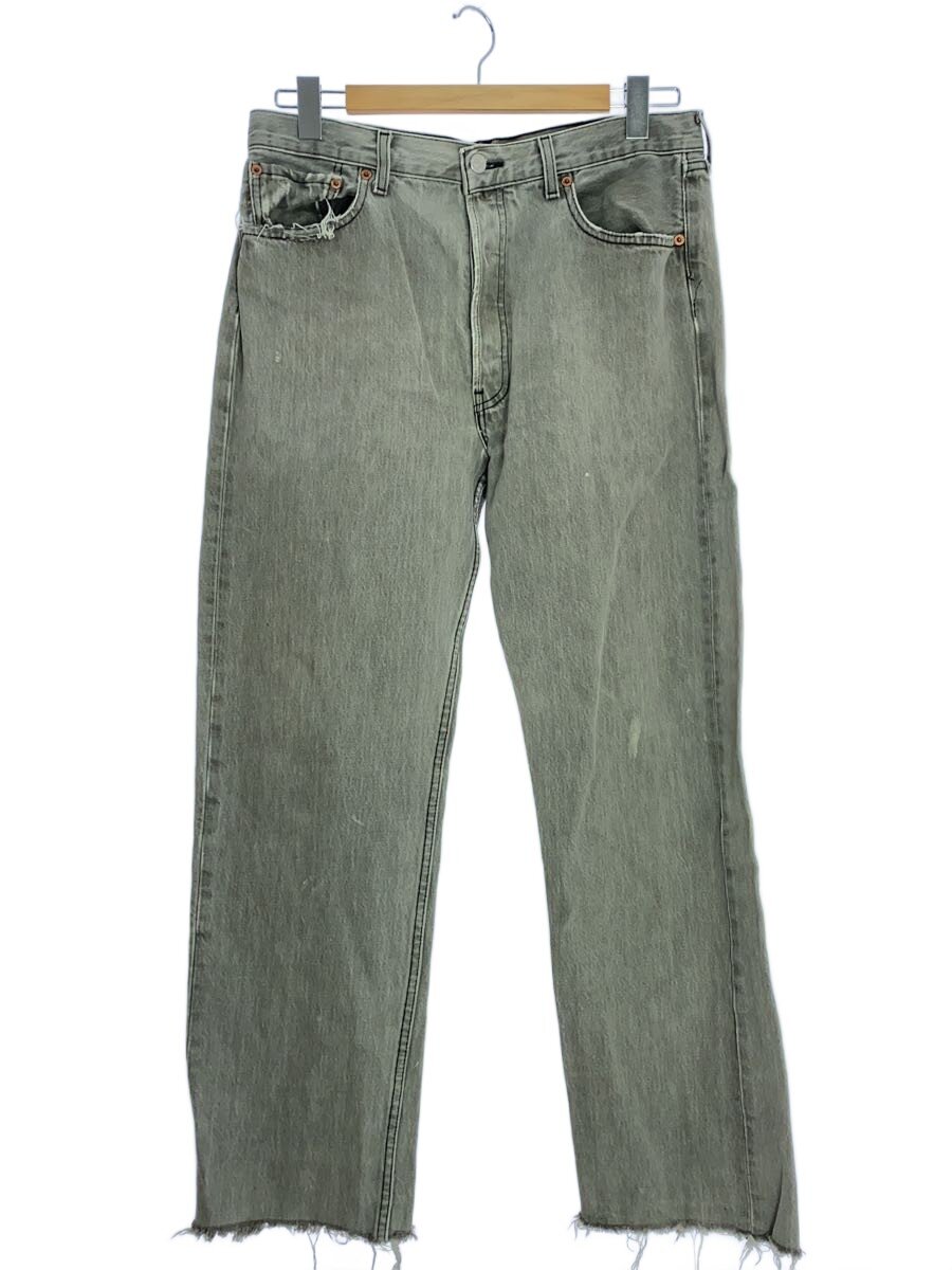 【中古】Levi’s◆下つ方/34/綿織物/薄墨色/無地【メンズウェア】