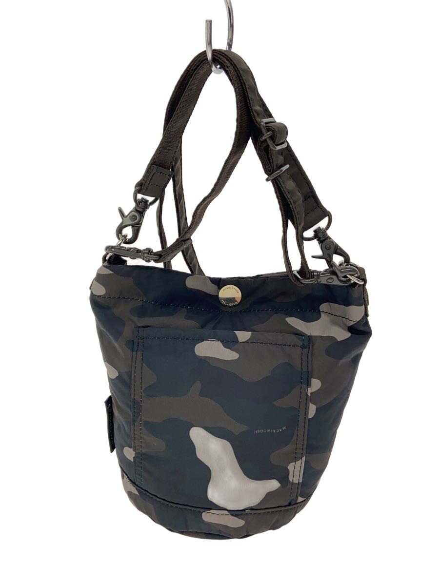 【中古】MACKINTOSH◆×PORTER/ショルダーバッグ/ナイロン/KHK/カモフラ/MINI BUCKET【バッグ】|2nd STREET 店