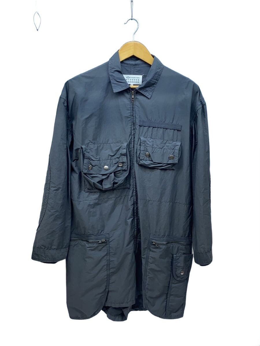 【中古】Maison Margiela◆引き舟付/22SS/飛び降りる背広/オールインワン/40/綿織物/GRY/S51FP0103/イタリア製【レディースお召しもの】