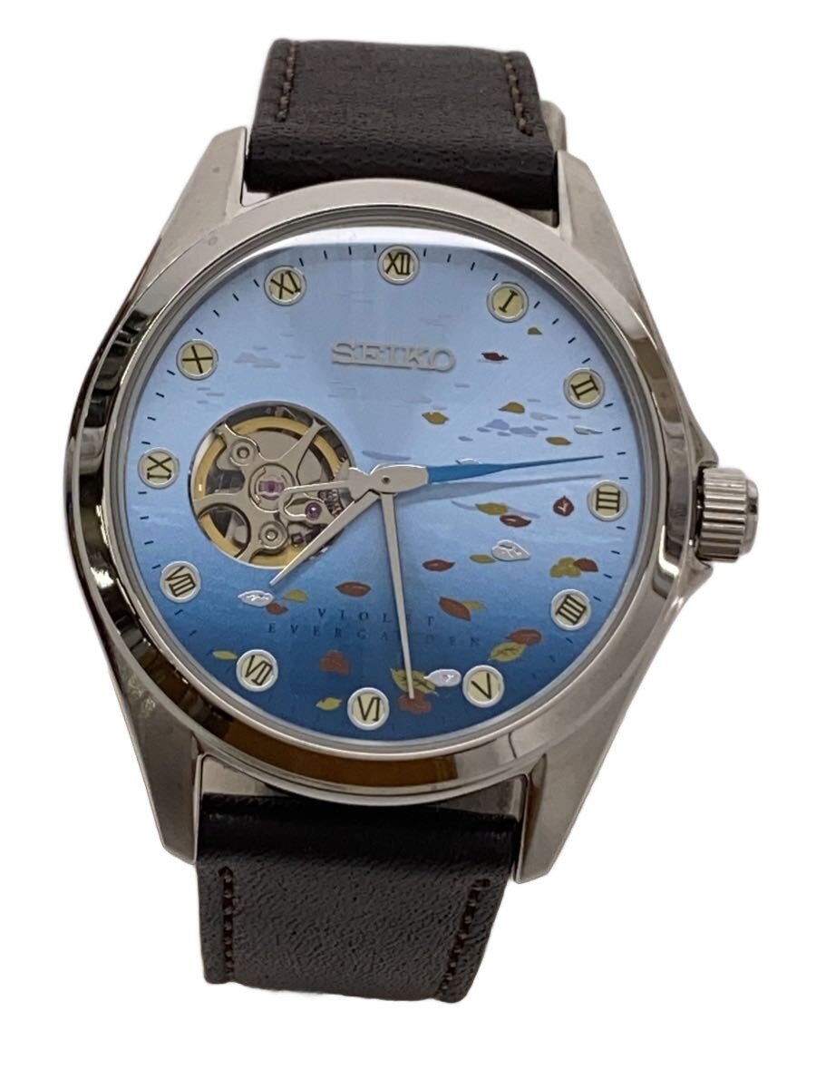 【中古】SEIKO◆自動小銃巻ウオッチ/アナログ/4R38-02T0【服飾雑貨他】