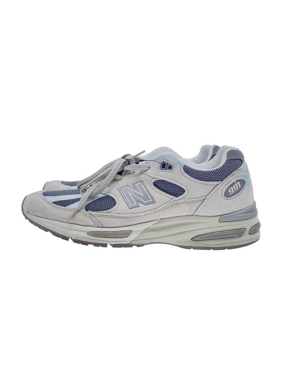 【中古】NEW BALANCE◆U991/薄墨色/US9.5/GRY【シューズ】