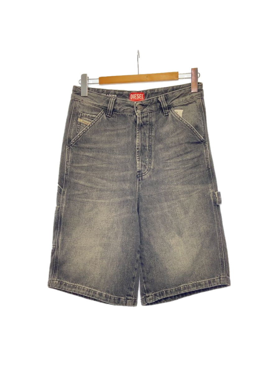 【中古】DIESEL◆D-LIVERY-SHORT/遊撃手ズボン下/27/ジーンズ/BLK/A14072【メンズウェア】