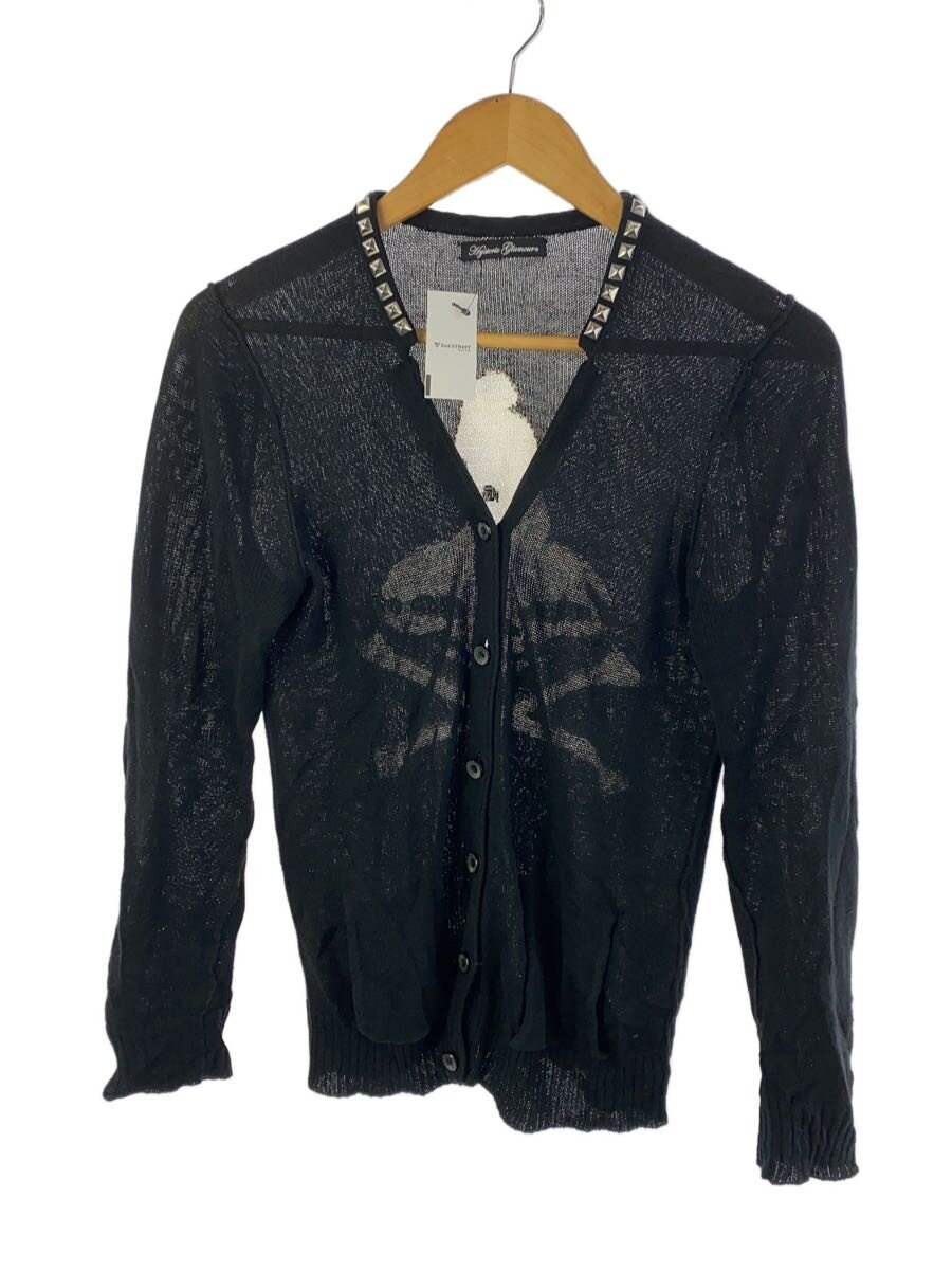 【中古】HYSTERIC GLAMOUR◆ジレー(薄っぺら)/FREE/綿織物/BLK/0101nd11//【メンズウェア】