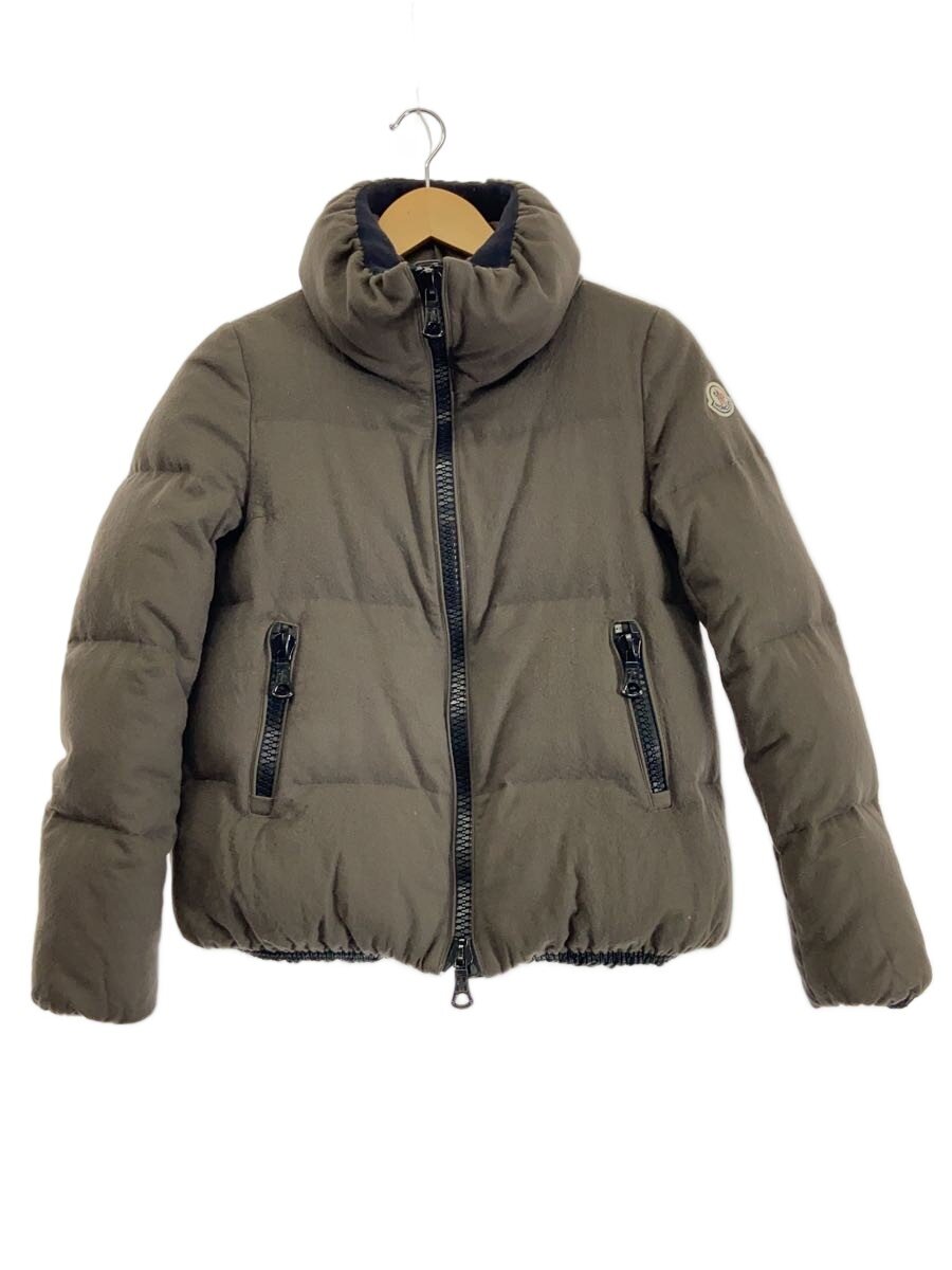 【中古】MONCLER◆CHERY/落ちこむ上衣/1/羊毛/GRY/無地/122-093-46956-05【レディースお召しもの】