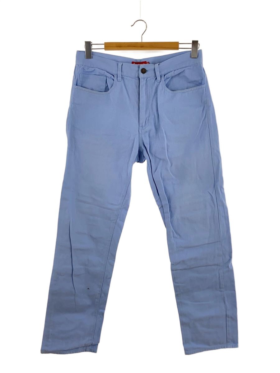 【中古】Supreme◆下つ方/32/綿織物/BLU【メンズウェア】