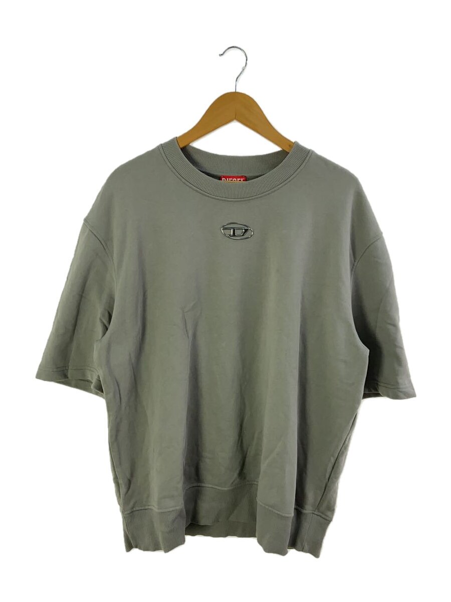【中古】DIESEL◆S-COOLING-L半袖流汗/DロゴタイプA11580/流汗/L/綿織物/GRY【メンズウェア】