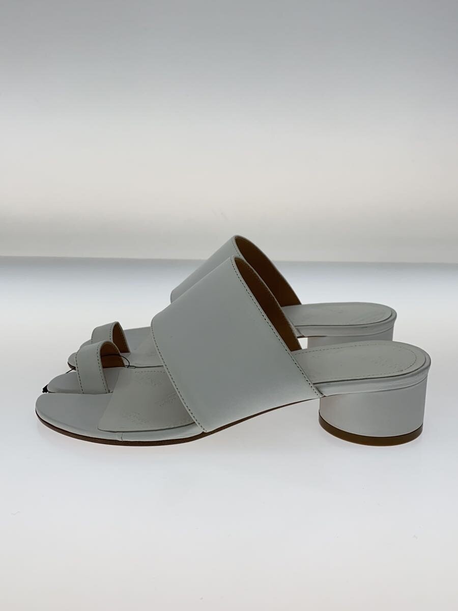 【中古】Maison Margiela◆サンダル/37/WHT/なめし革/58WP0234//【シューズ】
