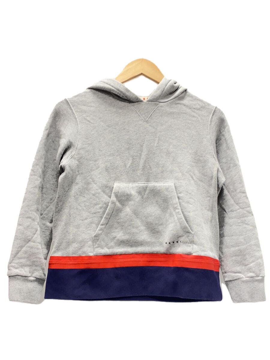 【中古】MARNI◆パーカー/10/綿織物/薄墨色/無地//【レディース御召しもの】