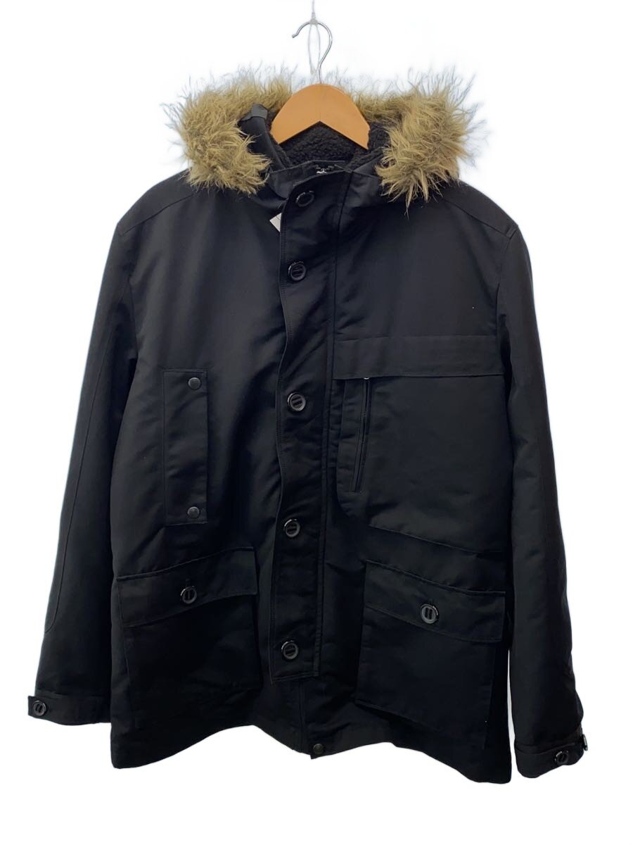 【中古】EDDIE BAUER◆ジャケット/L/ポリエステル/BLK/アウター780577/インナー019328【メンズウェア】|2nd STREET 店