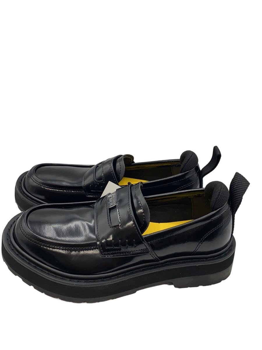 【中古】Onitsuka Tiger◆TIGER LOAFER/コインローファー/23珊/黒いこと/なめし革/1183c509【シューズ】