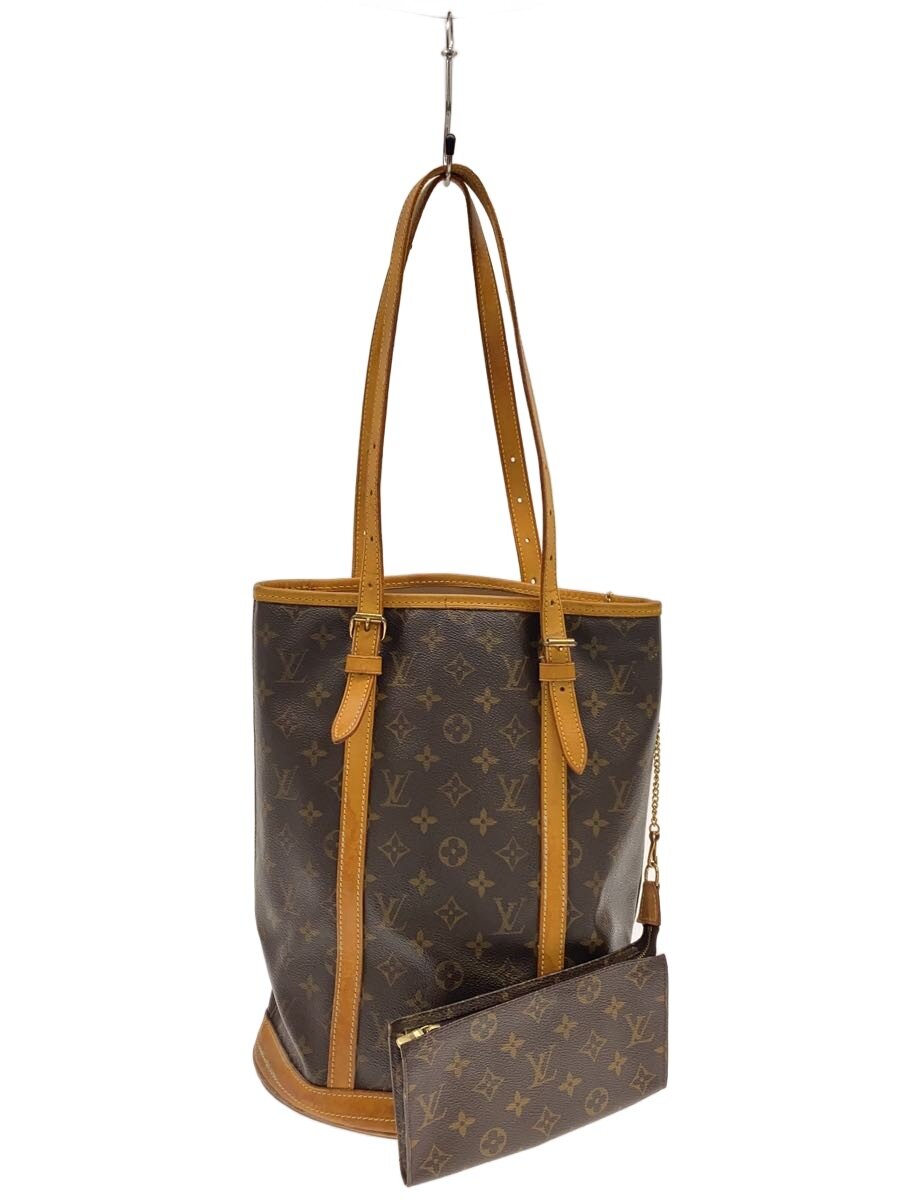 【中古】LOUIS VUITTON◆バケットGM_モノグラム・キャンバス/PVC/BRW/総柄【バッグ】｜2ｎｄ STREET 店