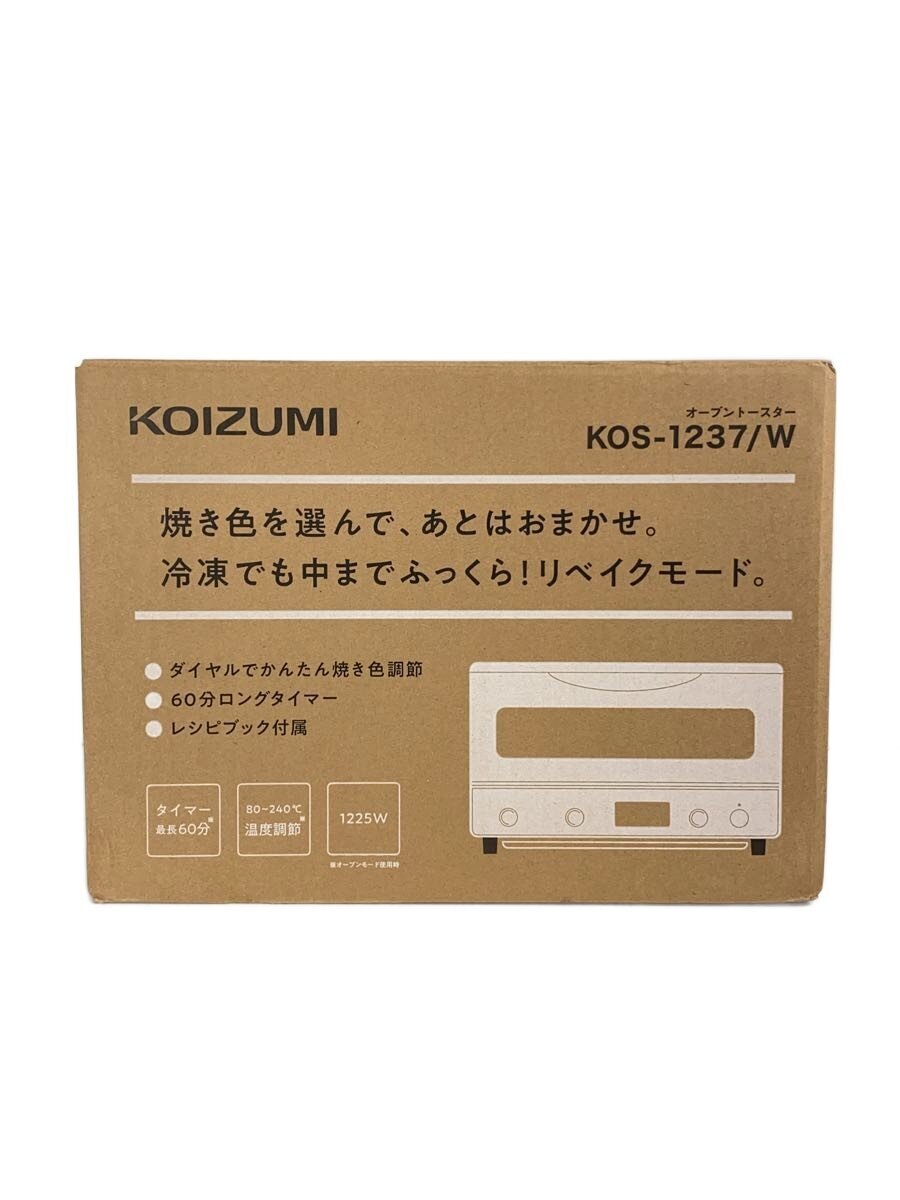 【中古】KOIZUMI◆トースター KOS-1237【家電・視覚的・オーディオ】 家電-オーブントースター-キッチン家電